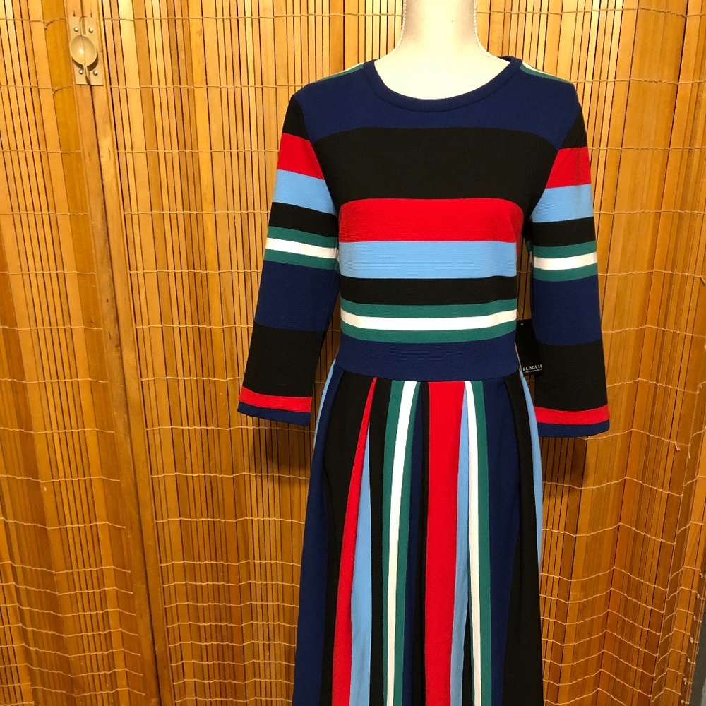 Eloquii Striped Dress Size 14